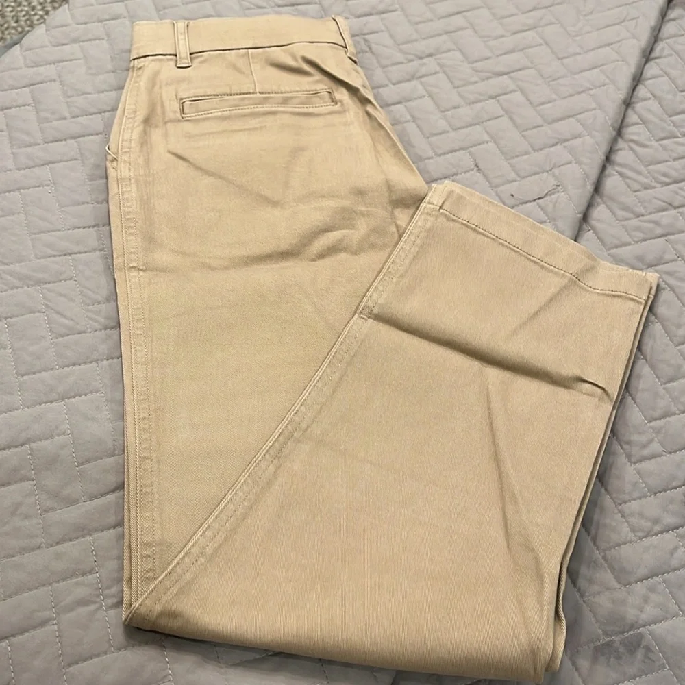 J. Crew Camel Girls' chino pant/NWT/12